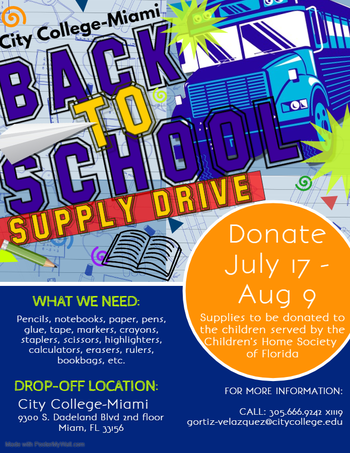 Back to School Supply Drive